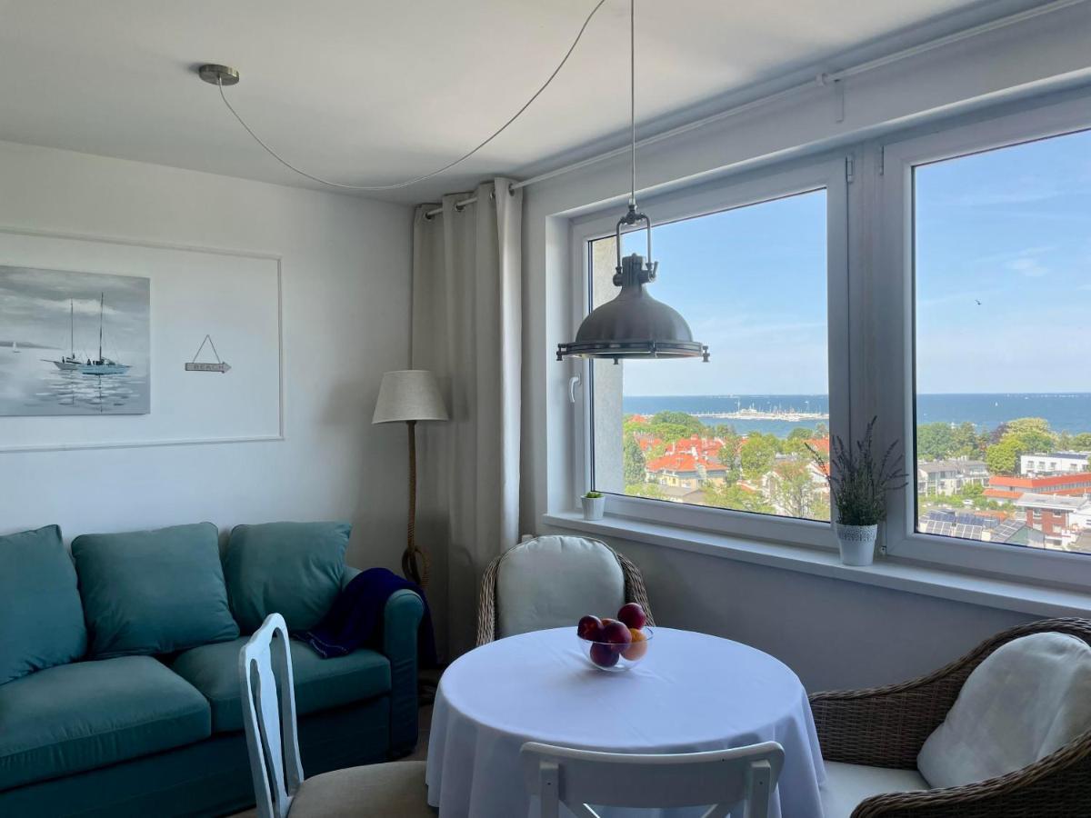 Marina Z Widokiem Na Morze Apartment โซพอต ภายนอก รูปภาพ